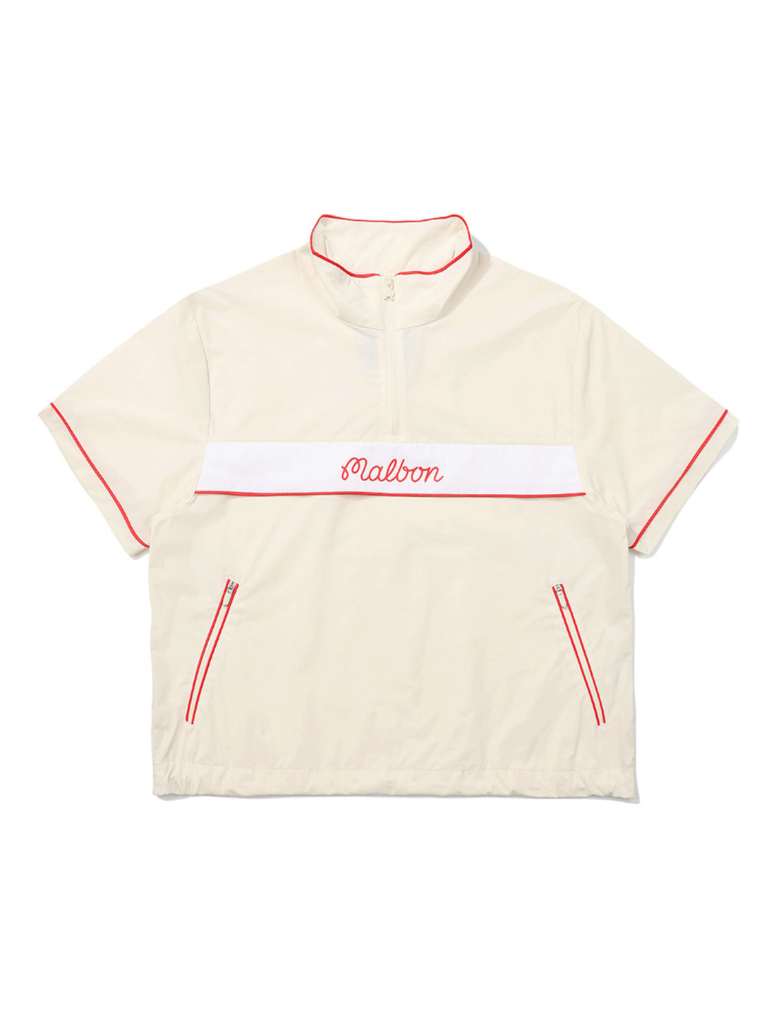 Malbon MESH MIX ANORAK-Cream