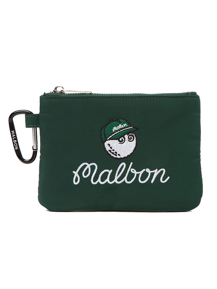 Malbon CARABINER POUCH BAG-Green