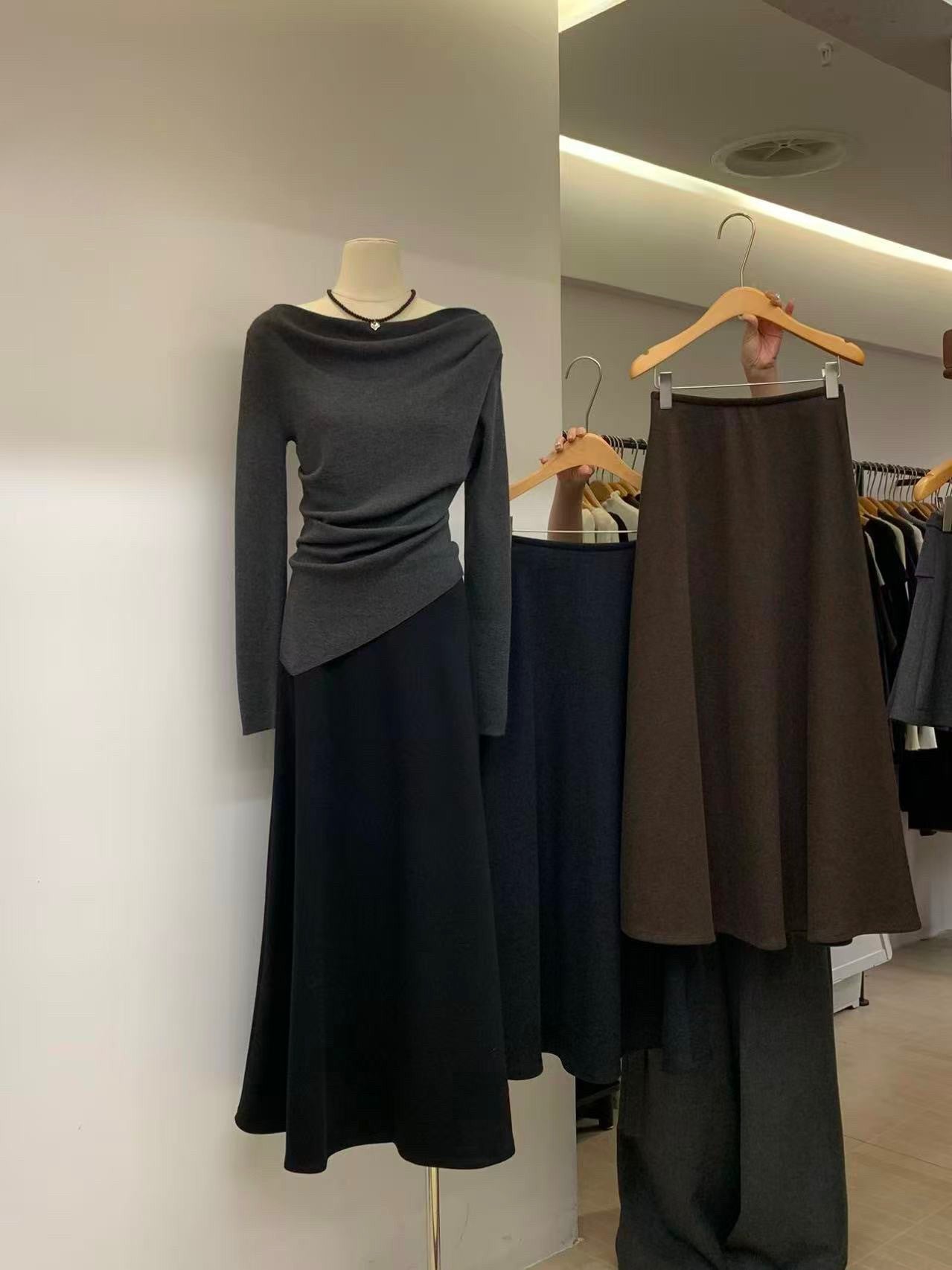 SCENARIO Mermaid Long Dress-Two Colors