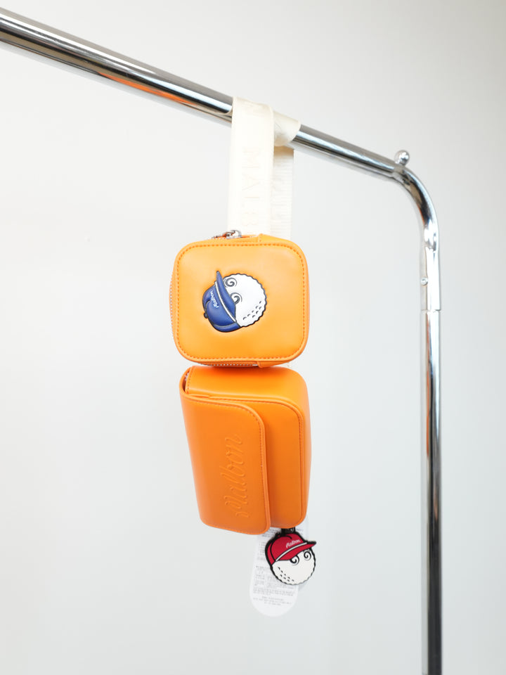 Malbon TWO POCHET WAST BAG-Orange