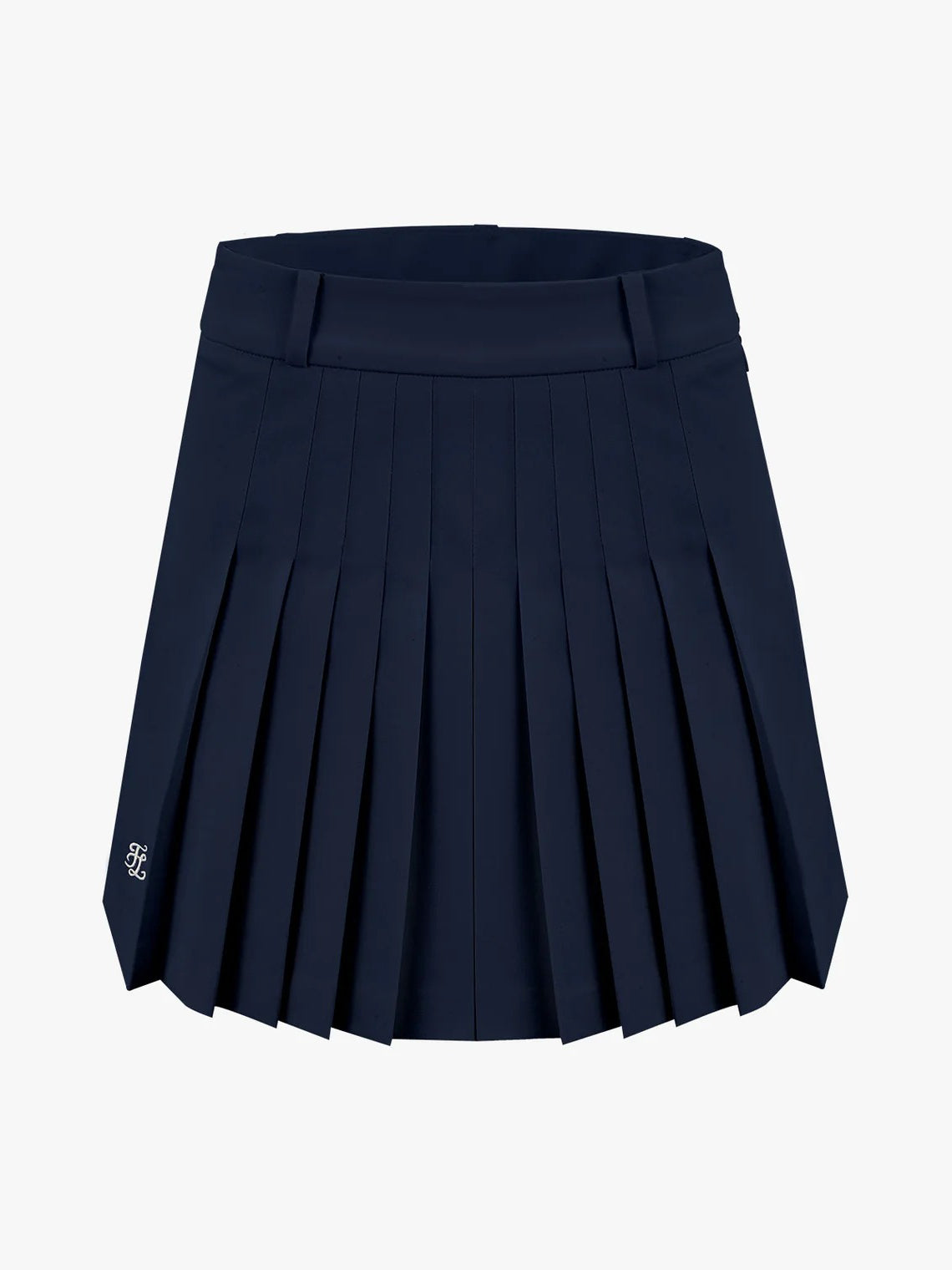FAIRLIAR Pouch Belt Skirt-Navy