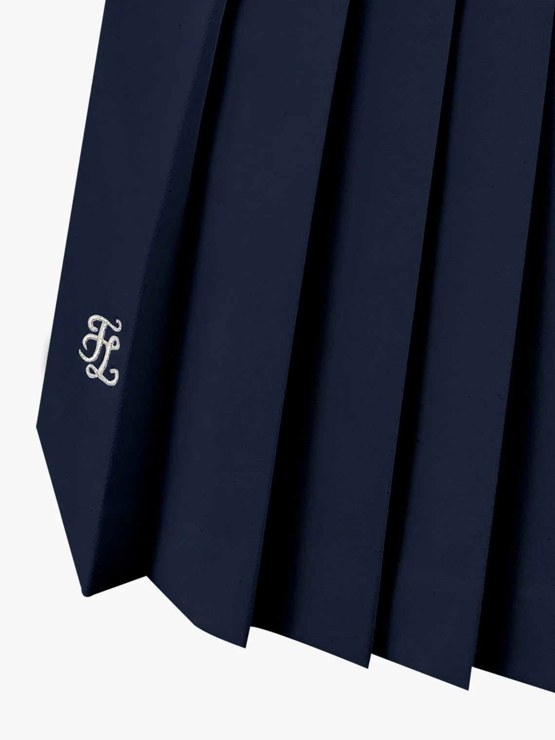 FAIRLIAR Pouch Belt Skirt-Navy