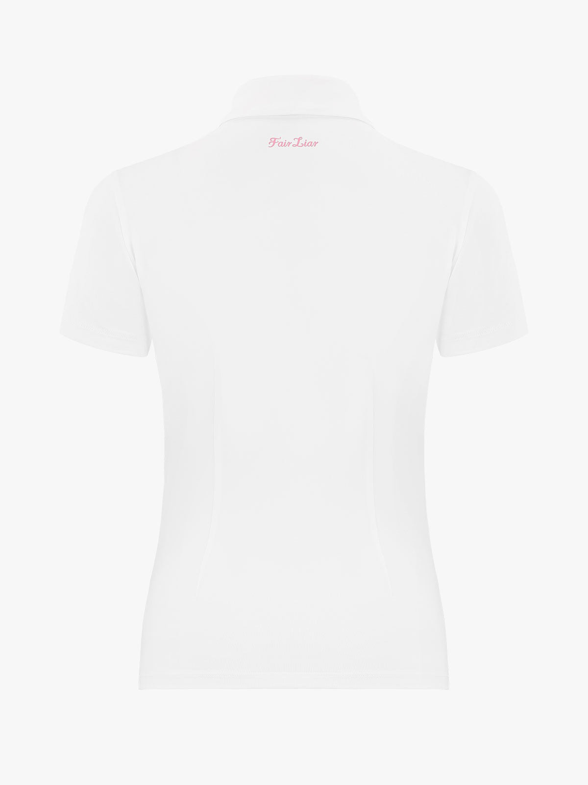 FAIRLIAR  Heart Symbol Performance T-Shirt-White