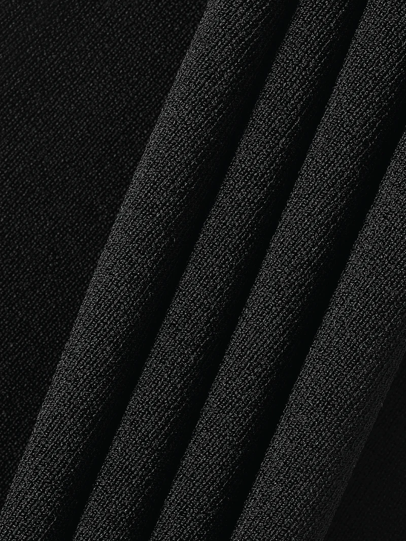 FAIRLIAR Open Collar Ribbon Sleeveless Knit-2 Colors