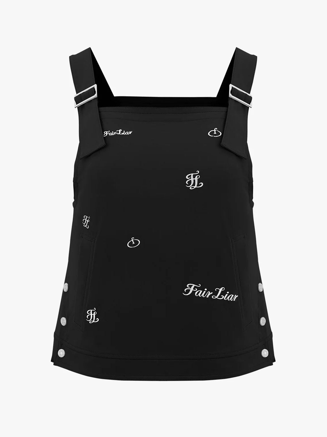 FAIRLIAR Overall Pocket Vest-2 Colors