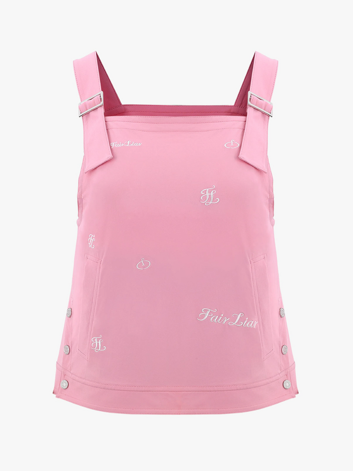 FAIRLIAR Overall Pocket Vest-2 Colors