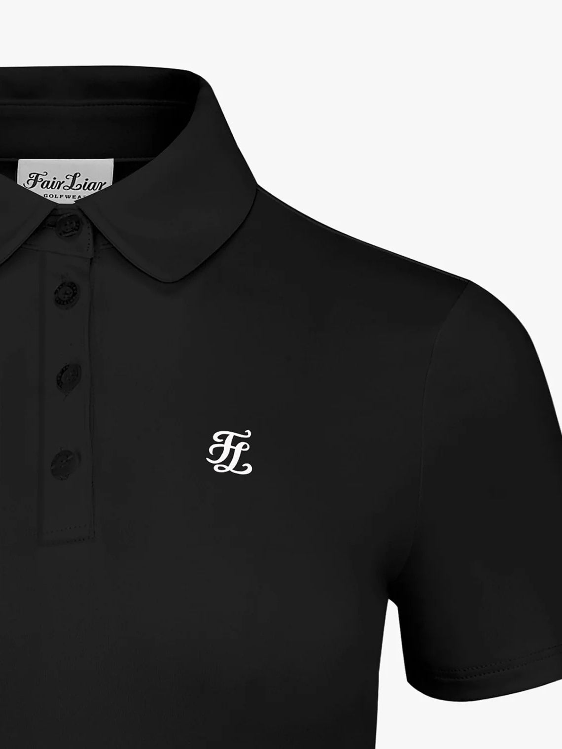 FAIRLIAR Performance Basic T Shirt-Black