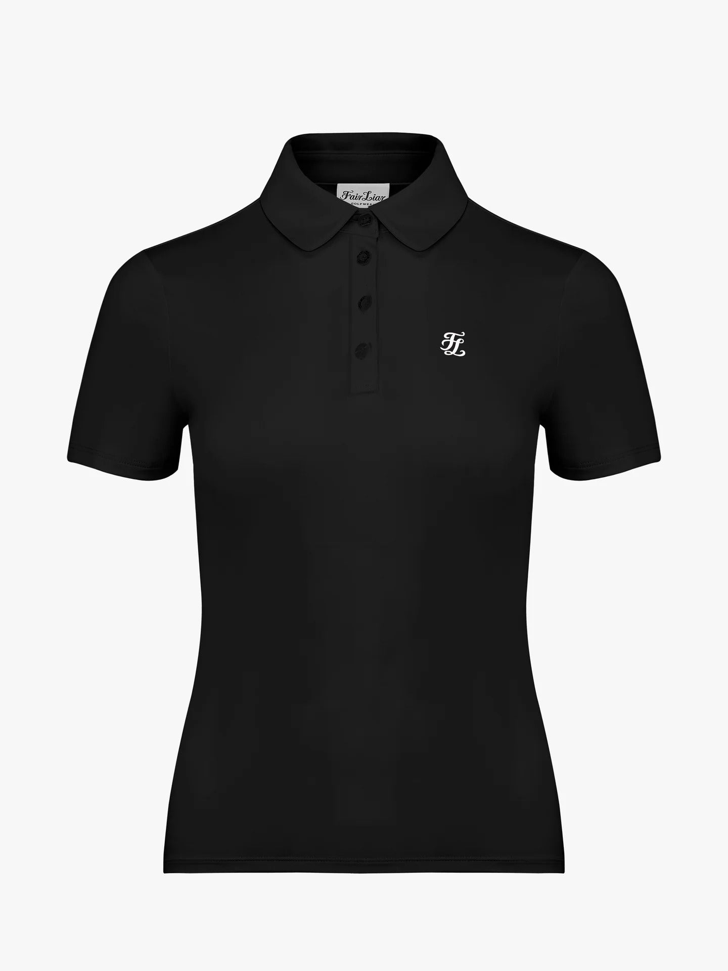 FAIRLIAR Performance Basic T Shirt-Black