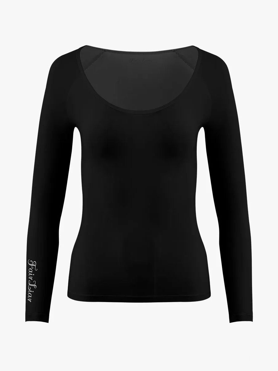 FAIRLIAR Raglan Deep Round Neck Cool T-Shirt-2 Colors