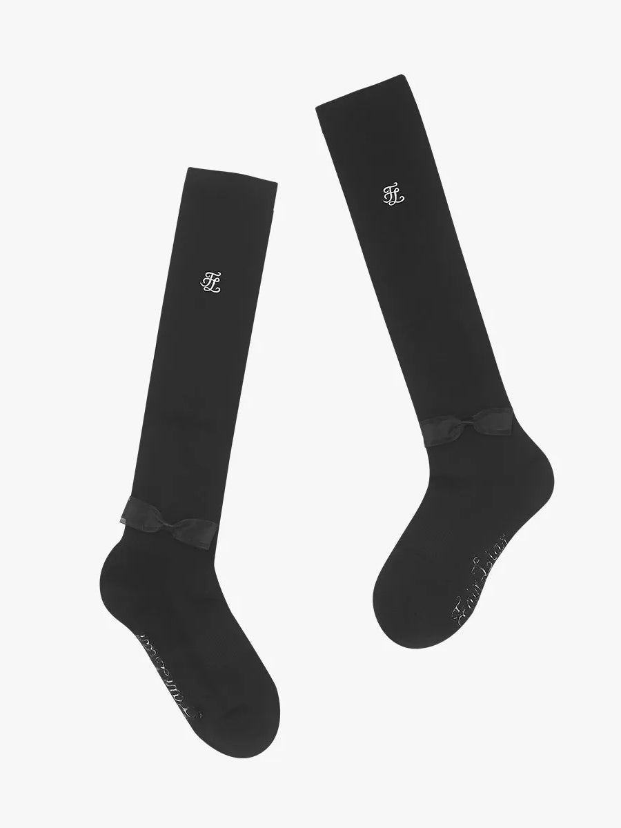 FAIRLIAR Ribbon Knee Socks-2 Colors