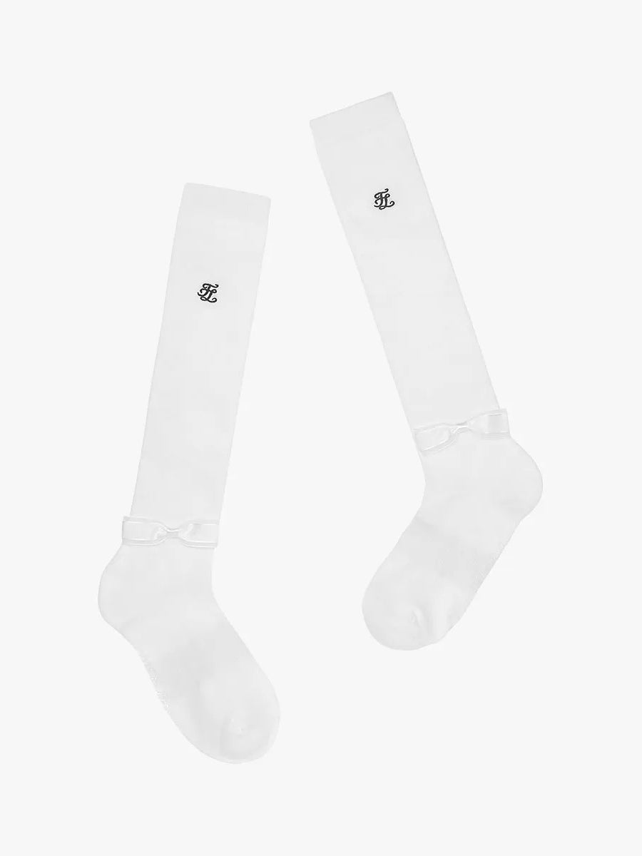 FAIRLIAR Ribbon Knee Socks-2 Colors