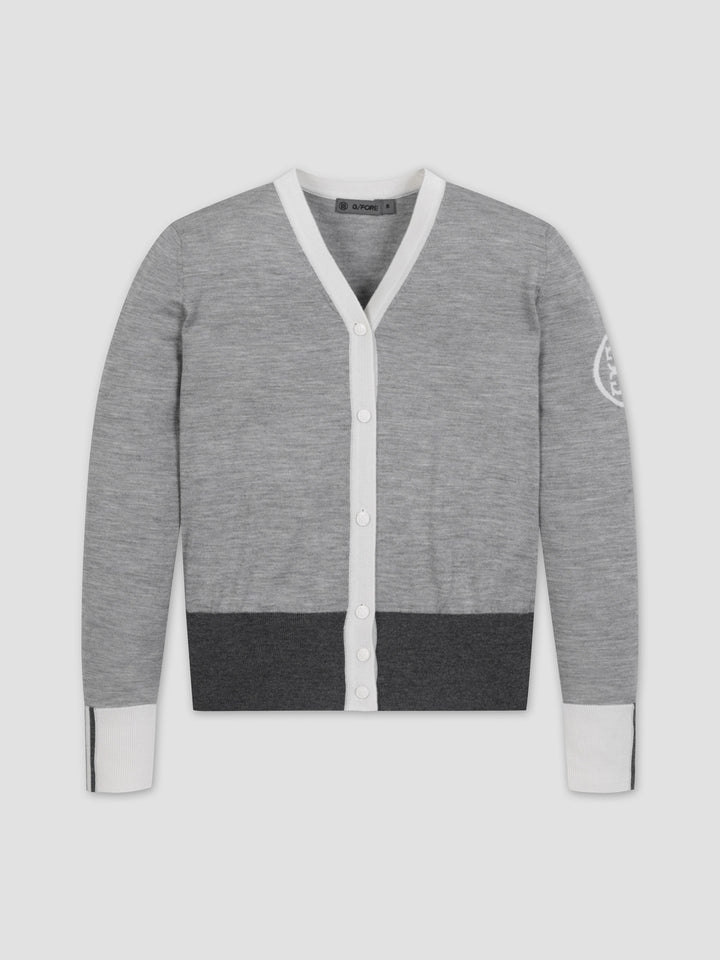 G/FORE CARDIGAN-Grey