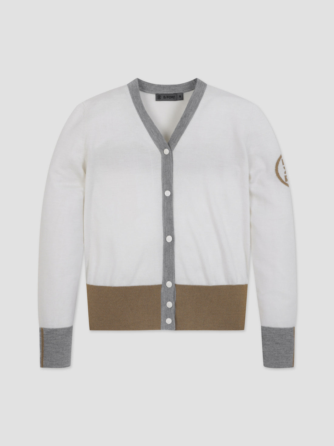 G/FORE CARDIGAN-Ivory