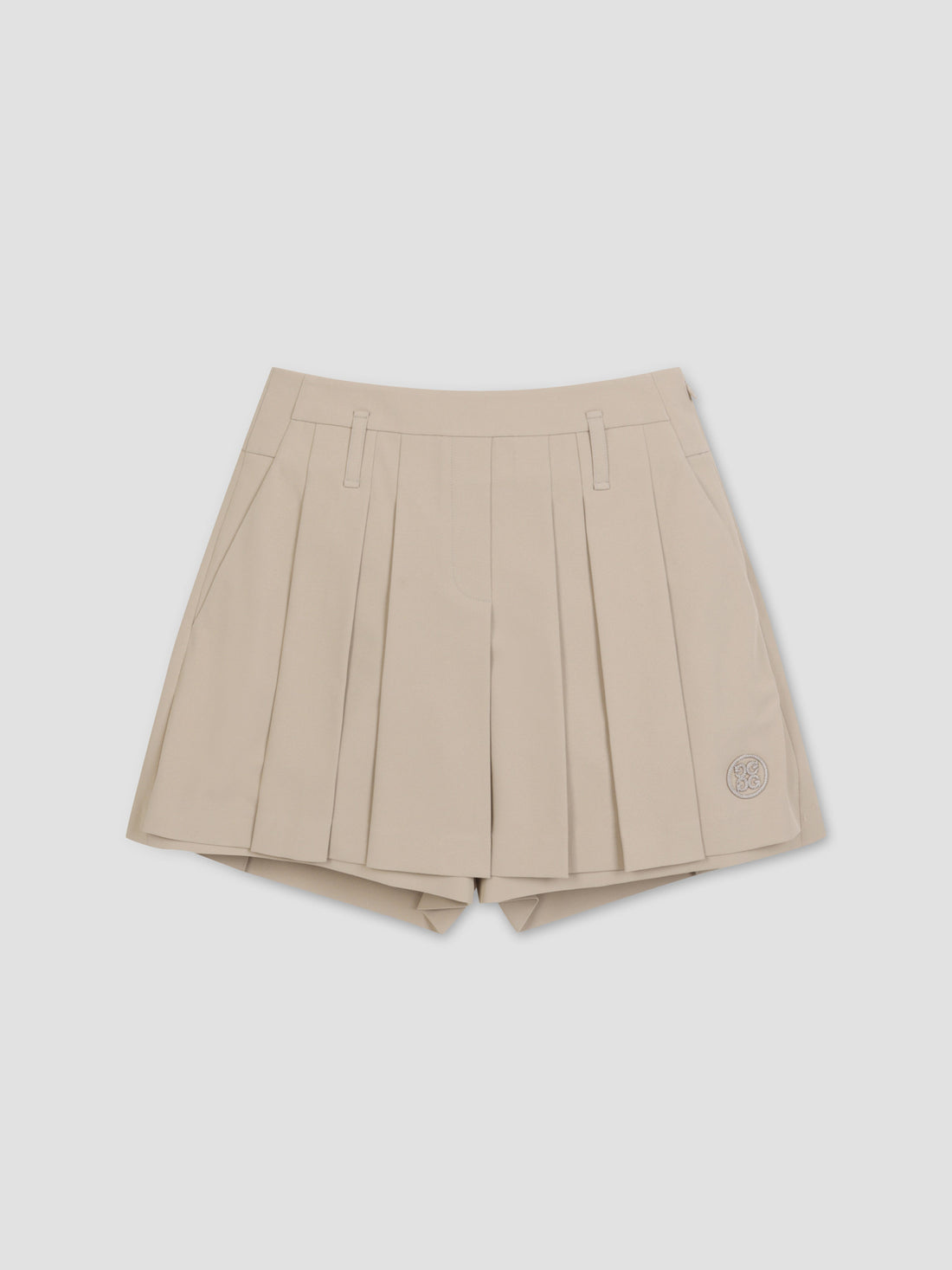 G/FORE PLEATS SHORTS-Beige