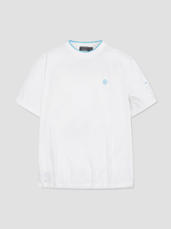 G/FORE TECH HYBRID T-SHIRT-White