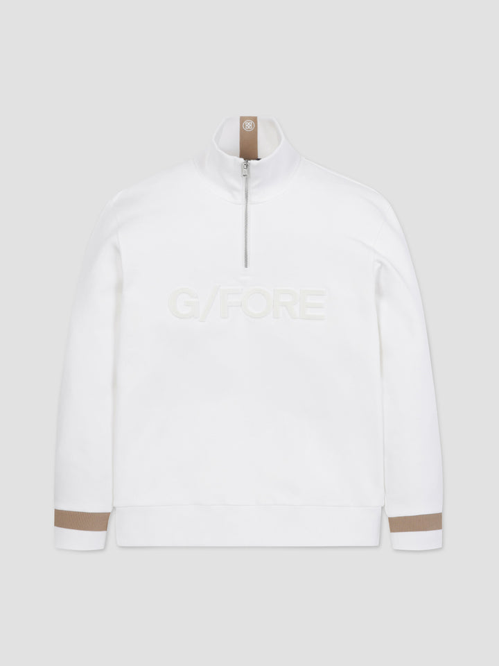 G/FORE 1/4 ZIP SWEATSHIRT-White