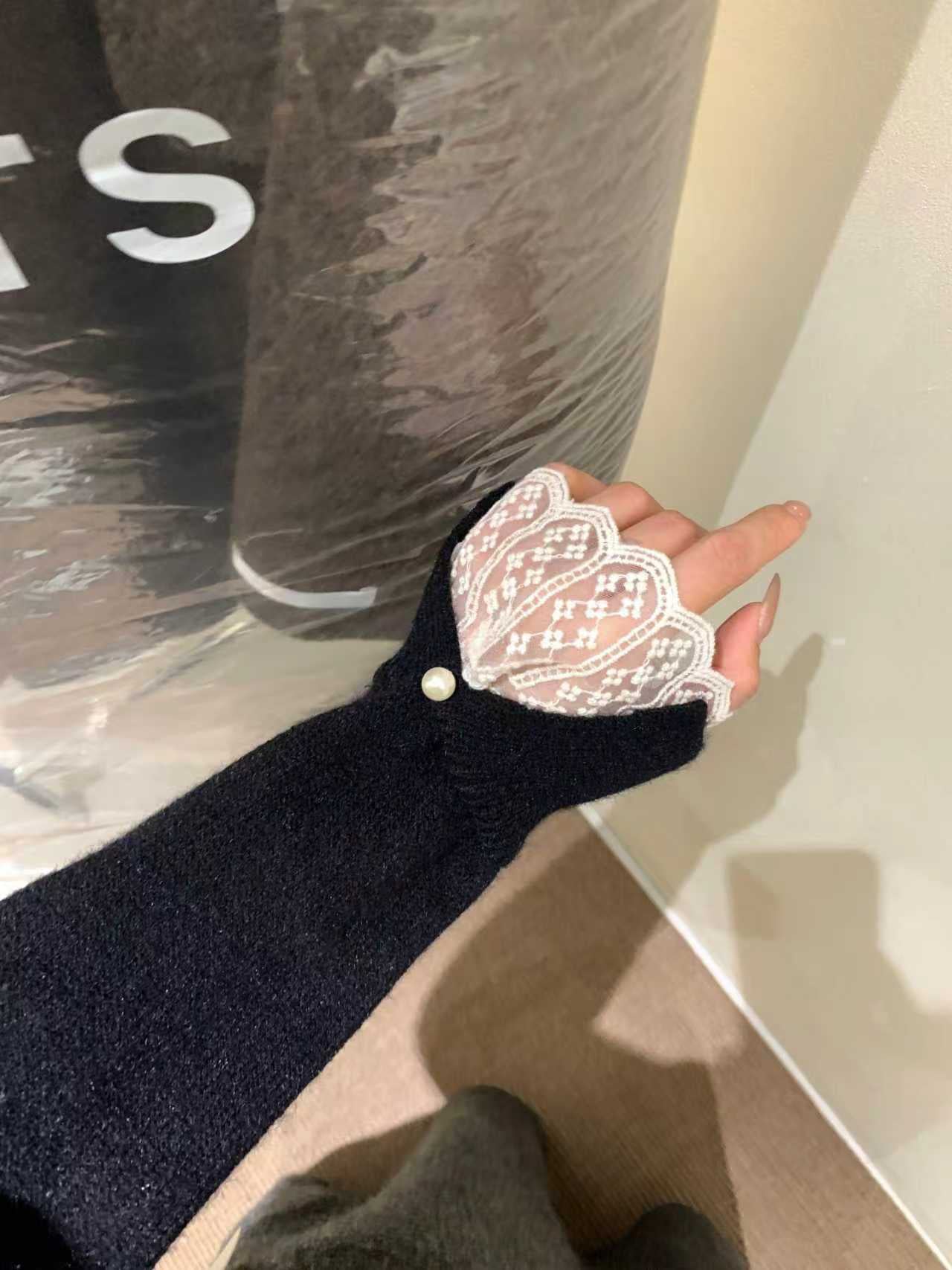 SCENARIO Pearl Knit Top-Two Colors