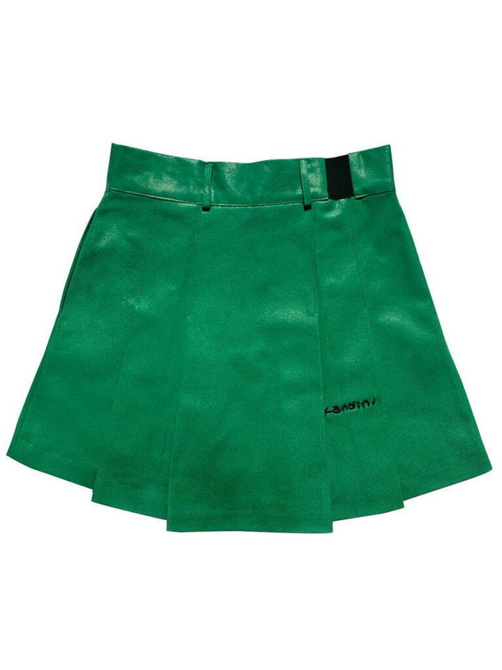 Kandini Coated Skirt-Green
