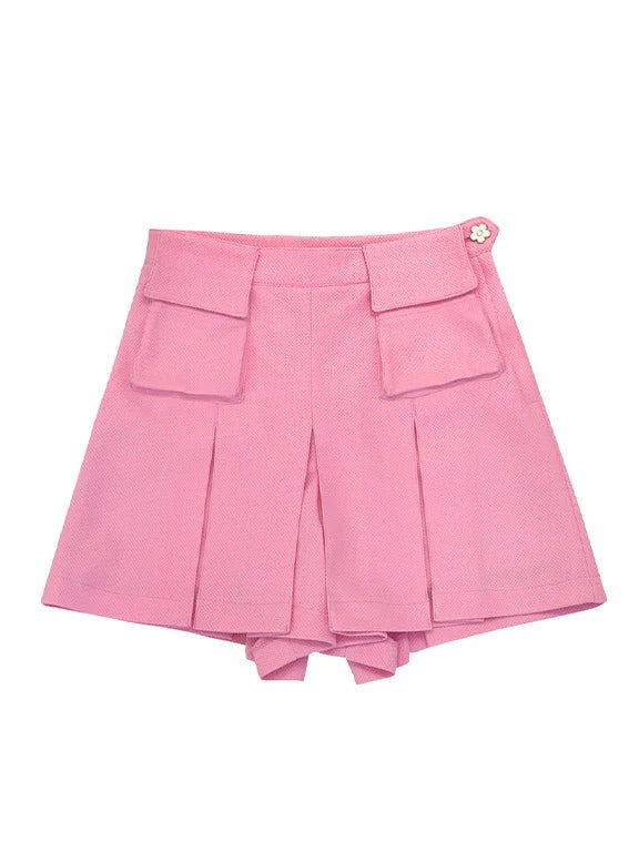 Kandini Pocket Skort-Pink
