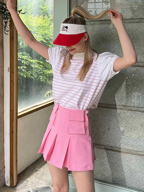 Kandini Pocket Skort-Pink