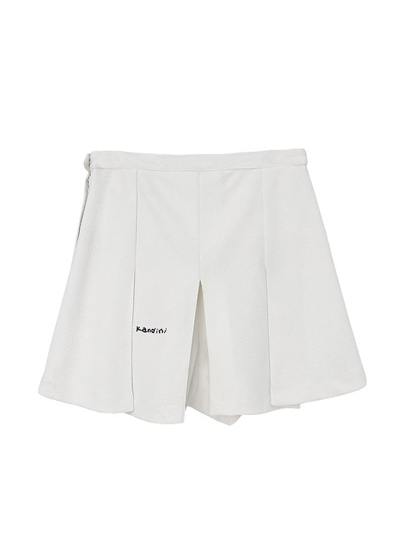 Kandini Pocket Skort-White