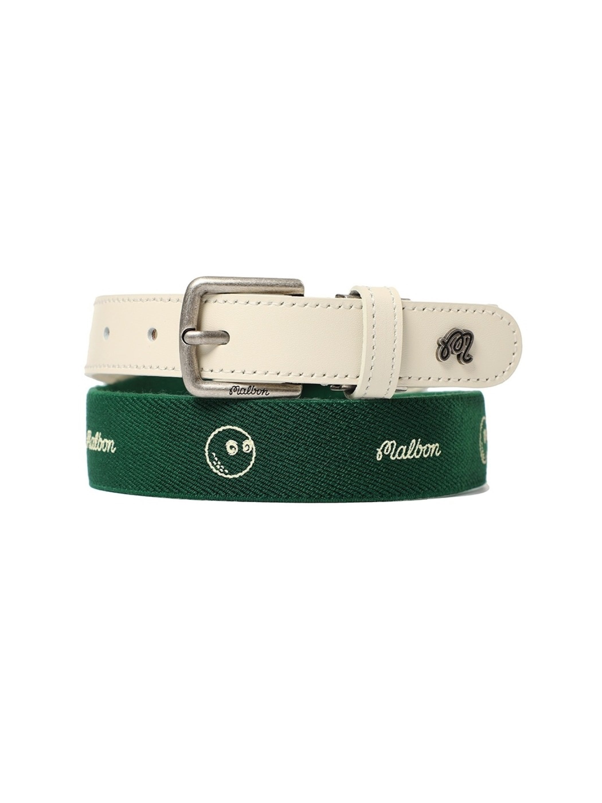 Malbon LADIES STRETCH BELT-Green