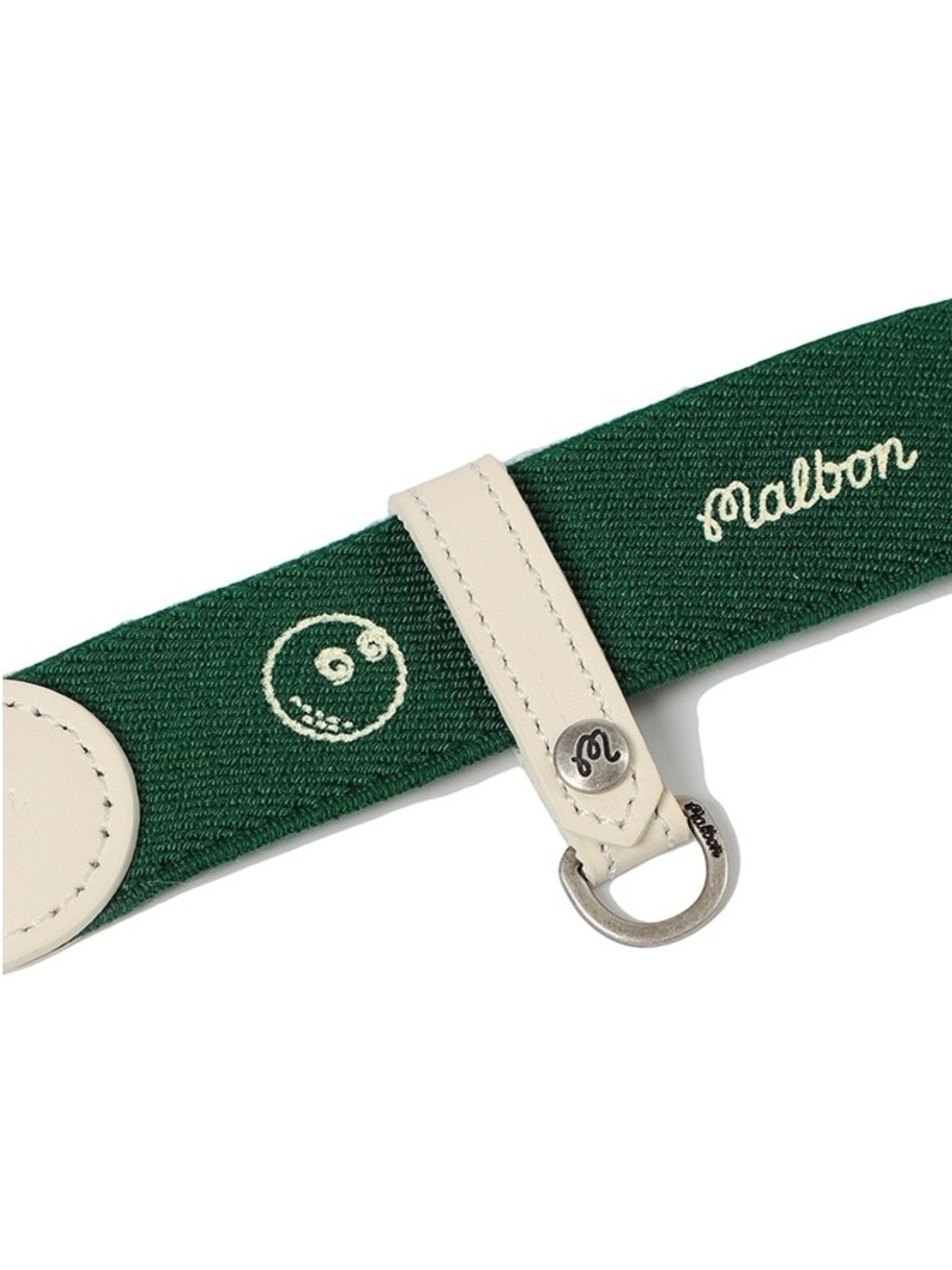 Malbon LADIES STRETCH BELT-Green