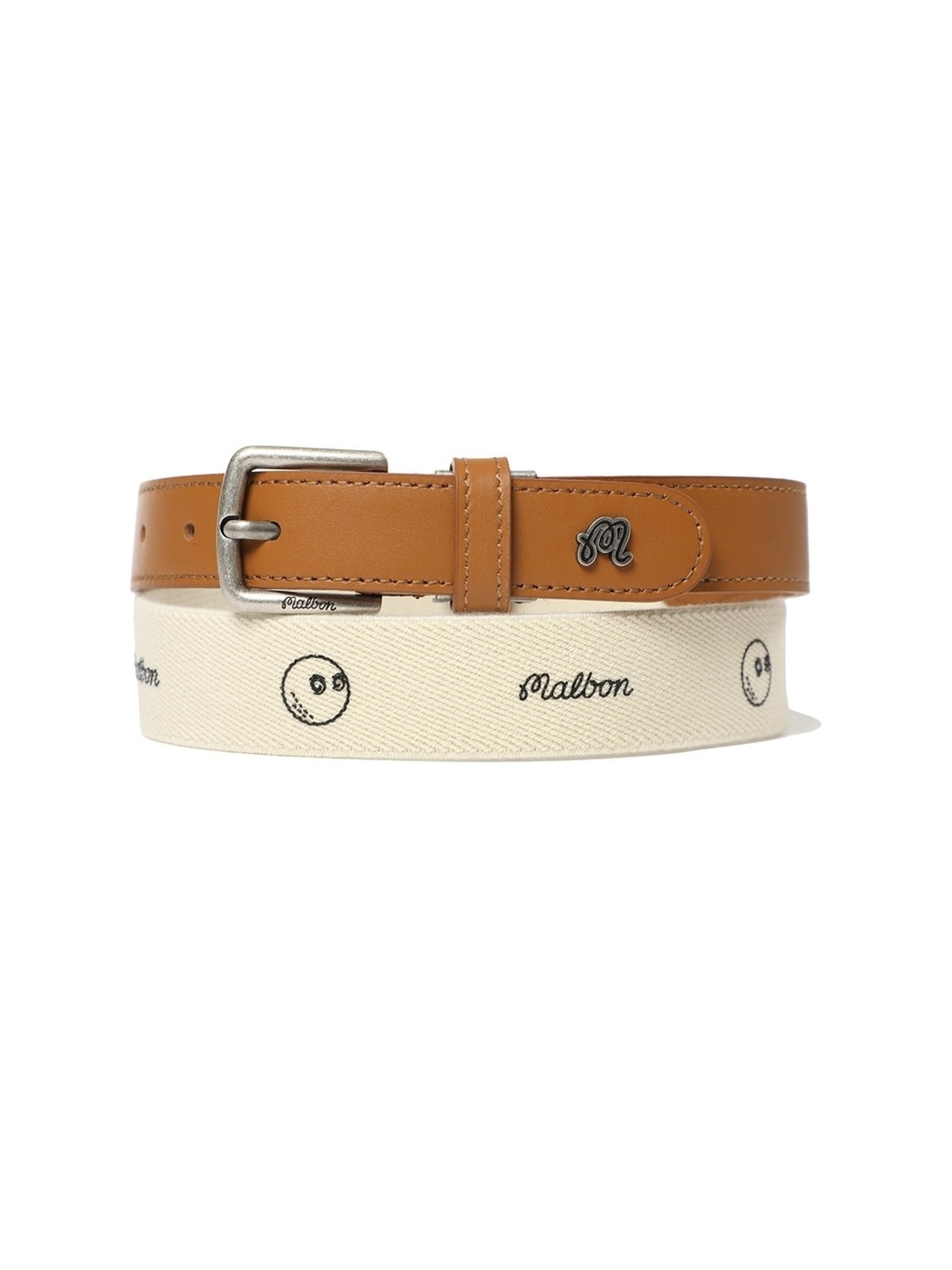 Malbon LADIES STRETCH BELT-Ivy