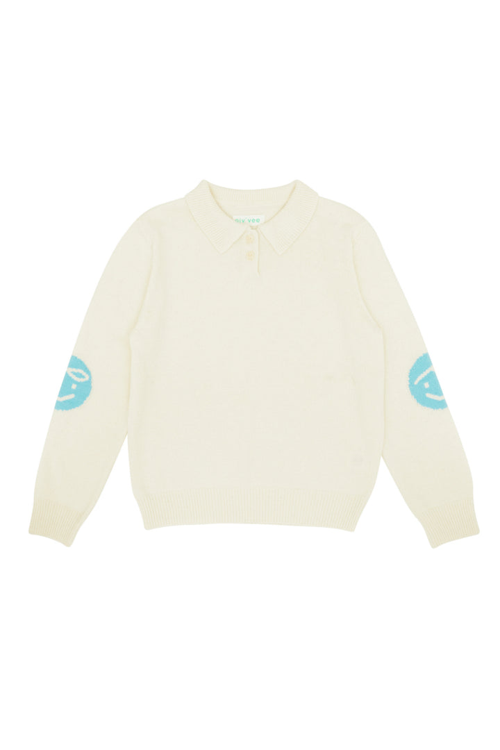 Piv'vee Cashmere Twins Knit Shirt-Sand Beige