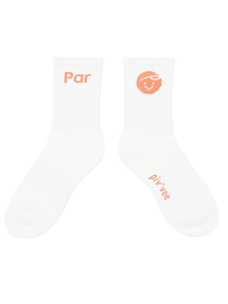 Piv'vee Par Socks - Apricot Orange