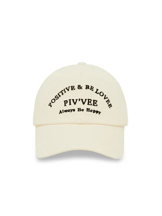 Piv'vee Positive & Love Ball Cap - 2 Colors