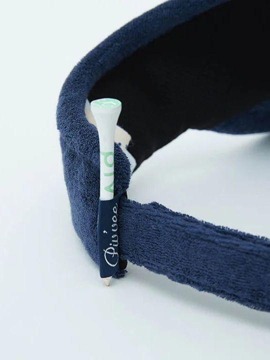 Piv’vee Terry Sun Visor - Ocean Navy