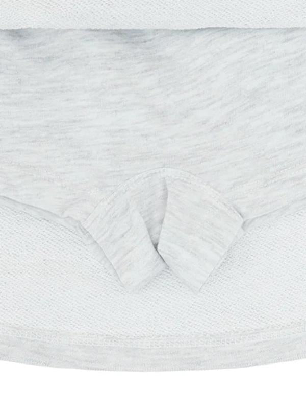 Piv‘vee A Line Sweat Skirt-Snow Grey