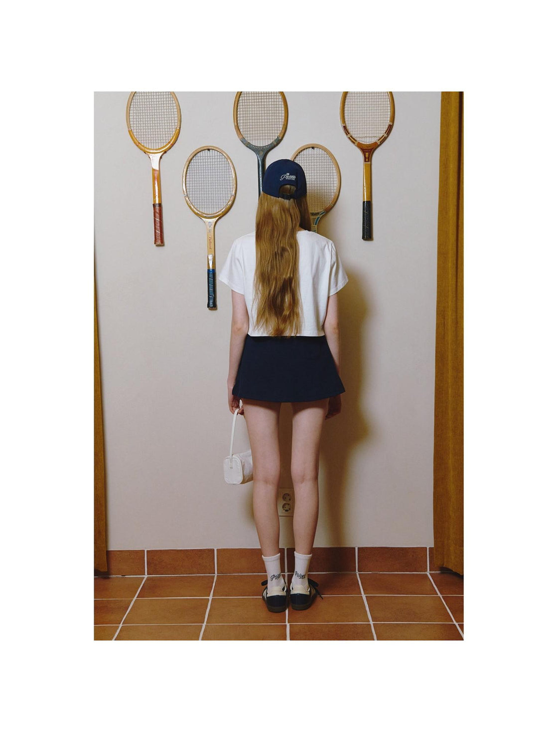 Piv‘vee A Line Sweat Skirt-Black