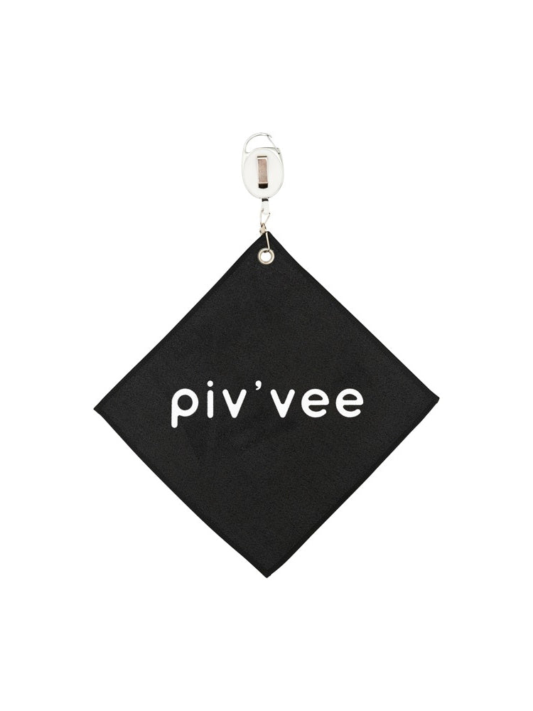 Piv'vee Ball Towel - Ebony Black