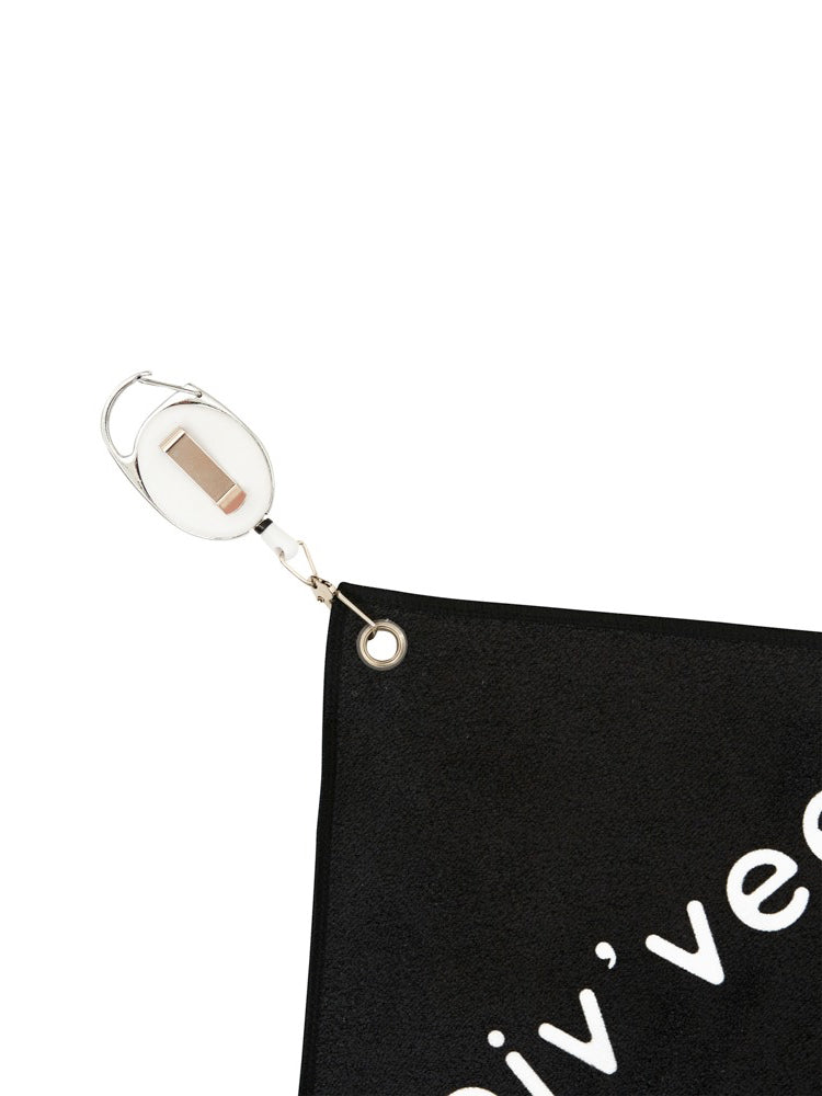 Piv'vee Ball Towel - Ebony Black