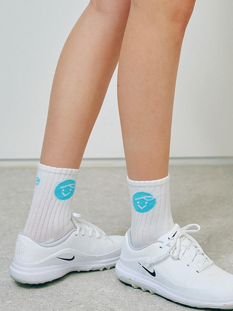 Piv'vee Birdie Socks-Airy Blue