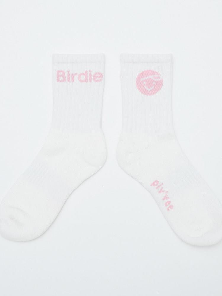Piv'vee Birdie Socks-Peony Pink