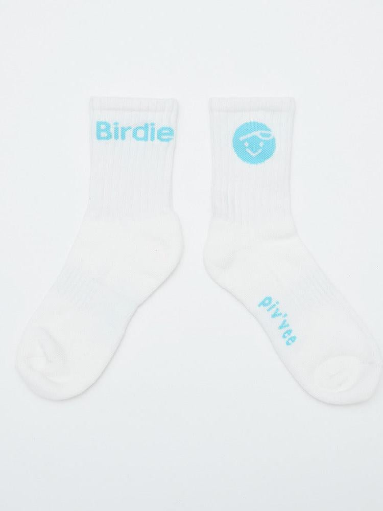 Piv'vee Birdie Socks-Airy Blue