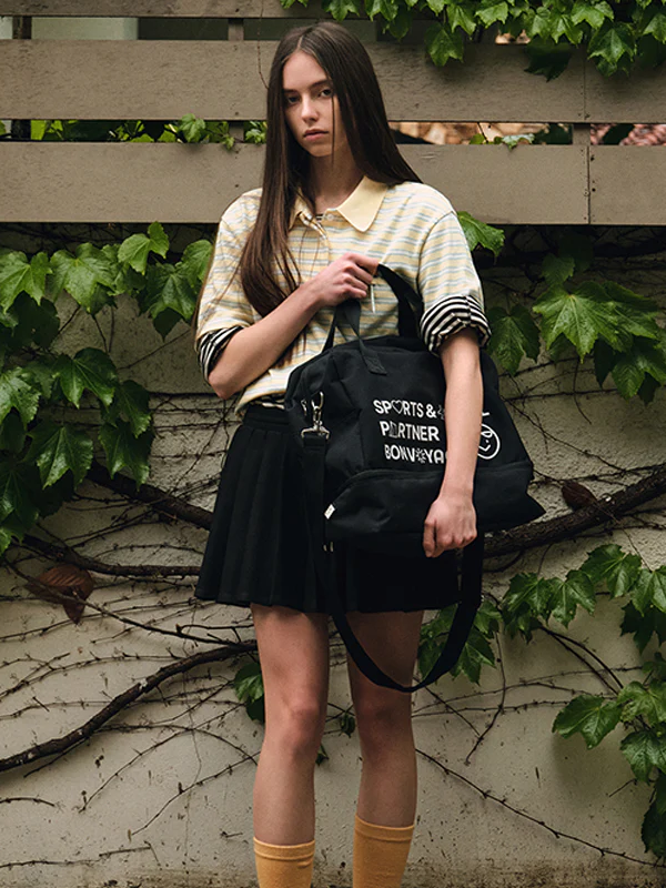 Piv'vee Bon Voyage Boston Bag - Ebony Black