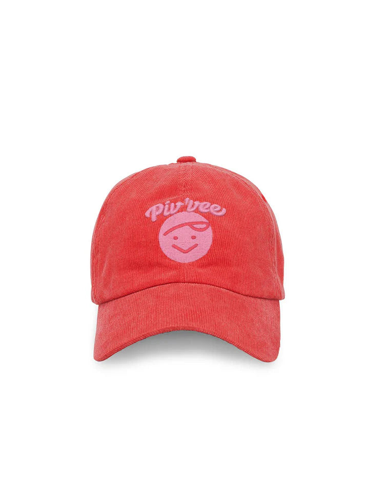 Piv'vee Calivee Applique Ball Cap - Cherry Red
