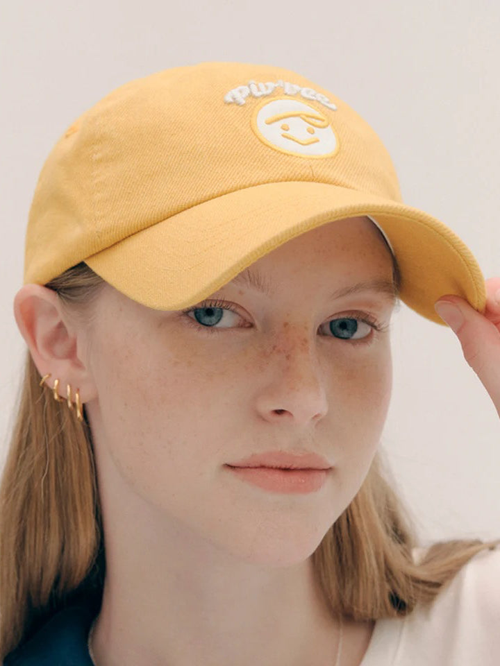 Piv'vee Calivee Applique Ball Cap - Cherry Red