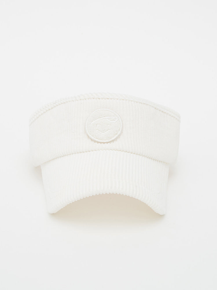 Piv'vee Corduroy Sun visor - Sand Beige