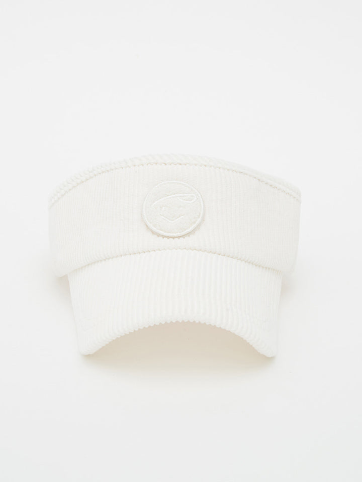 Piv'vee Corduroy Sun visor - Sand Beige