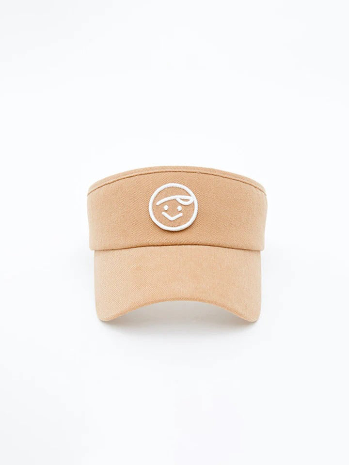 Piv'vee Cotton Sun Visor-Brown
