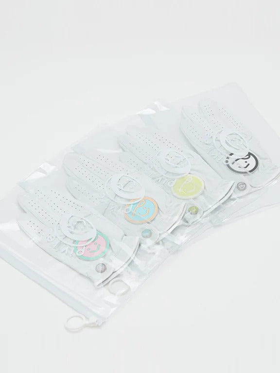 Piv'vee ONE PAIR Golf Glove For Women-Bubble Pink