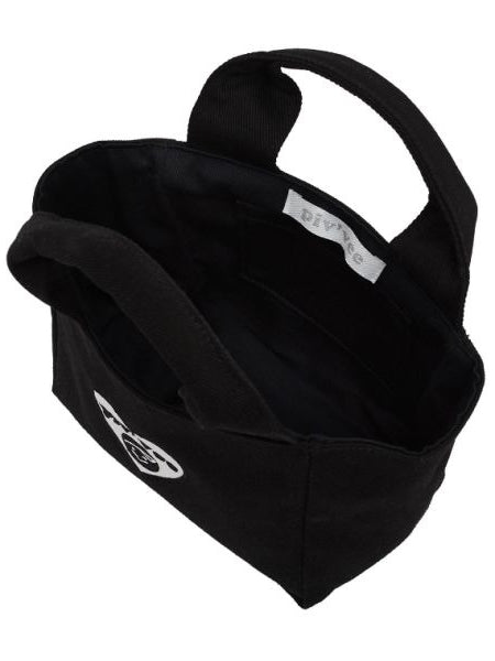 Piv'vee Heart Tote Bag-Black