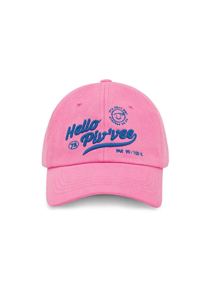 Piv'vee Hello Ball Cap - Flamingo Pink