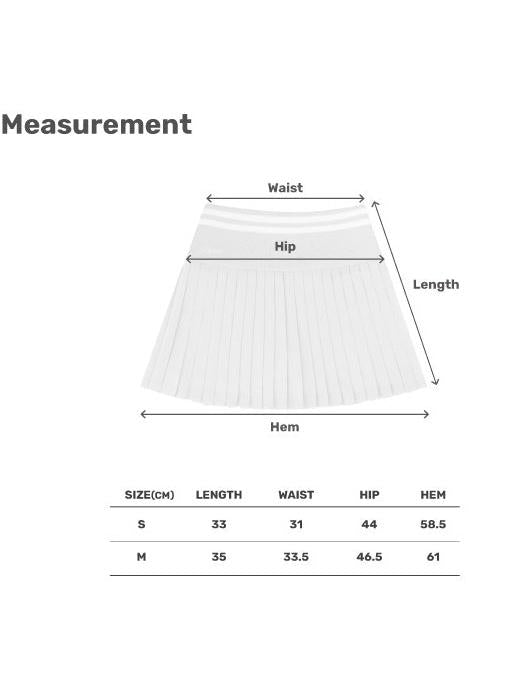 Piv'vee Hybrid Pleated Skirt-Cloud-White