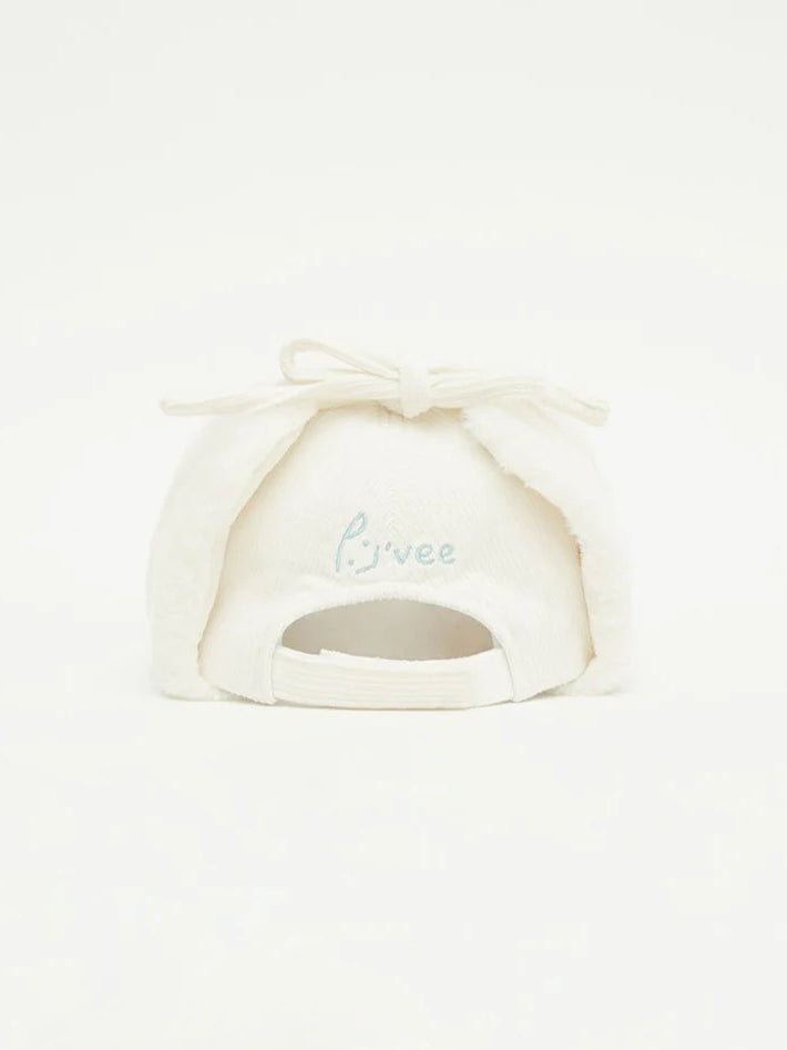 Piv'vee Pigment Corduroy Ball Cap-Sand Beige